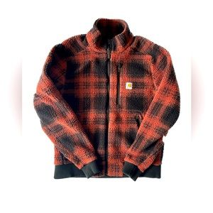 Carhartt plaid women’s zip up
